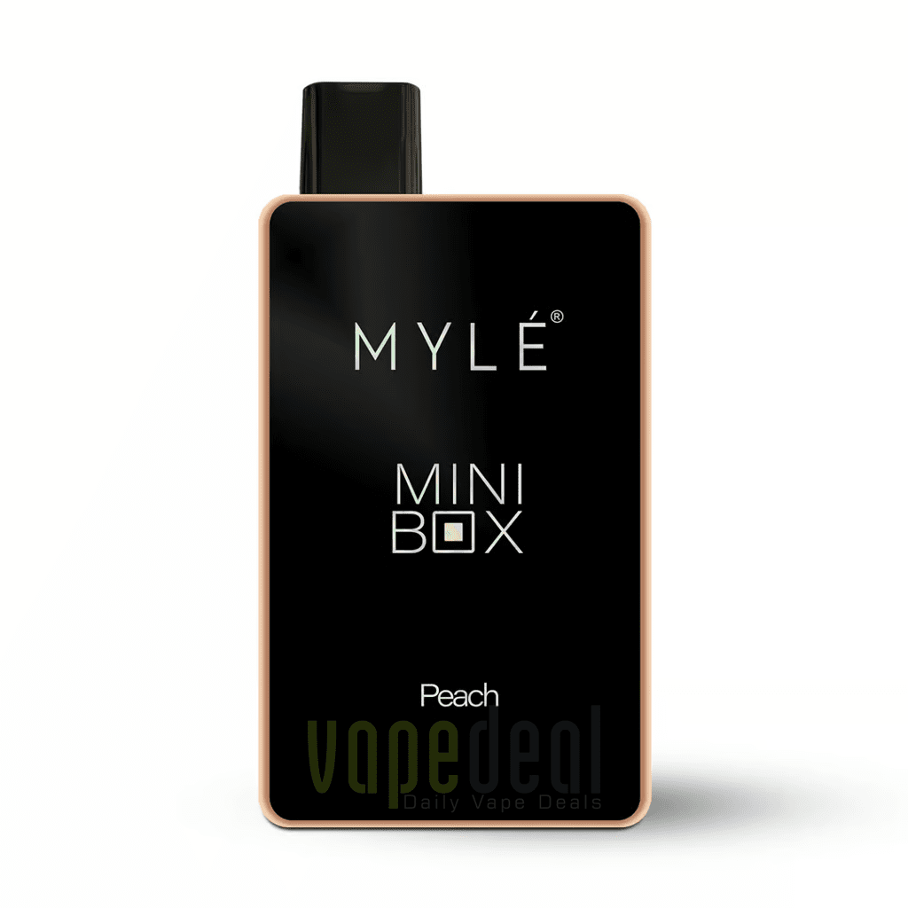 Myle Mini Box Disposable Device 1500 Puffs - Peach