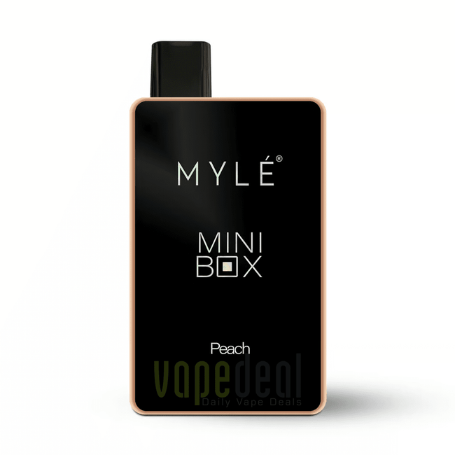 Myle Mini Box Disposable Device 1500 Puffs - Peach