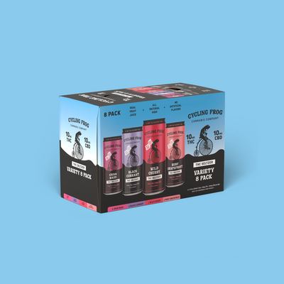 Cycling Frog Variety Pack THC Seltzer Best Sales Price - Seltzers