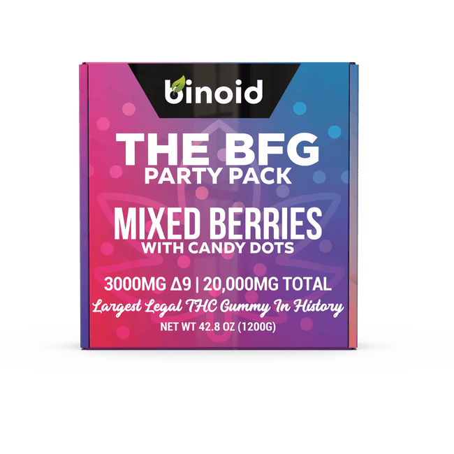 Binoid The BFG w/Candy Dots – 3000mg Largest Legal Gummy