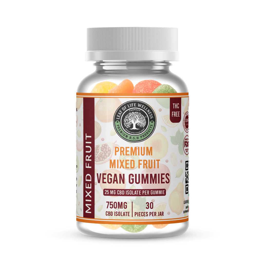 Leaf Life Mixed Fruit Vegan Gummies Best Sales Price - Gummies