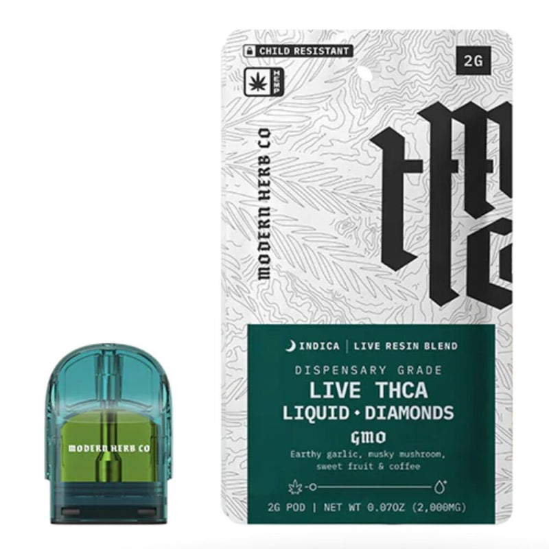 Modern Herb Co THCa Live Resin Liquid Diamonds Pod 2g Best Sales Price - Pod Systems