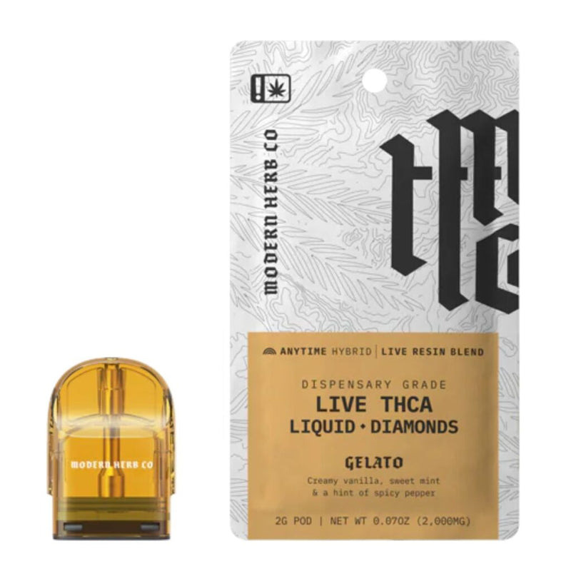 Modern Herb Co THCa Live Resin Liquid Diamonds Pod 2g Best Sales Price - Pod Systems