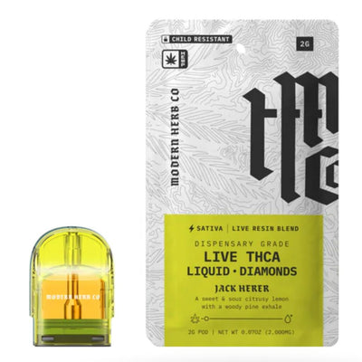 Modern Herb Co THCa Live Resin Liquid Diamonds Pod 2g Best Sales Price - Pod Systems