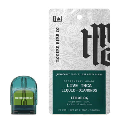 Modern Herb Co THCa Live Resin Liquid Diamonds Pod 2g Best Sales Price - Pod Systems