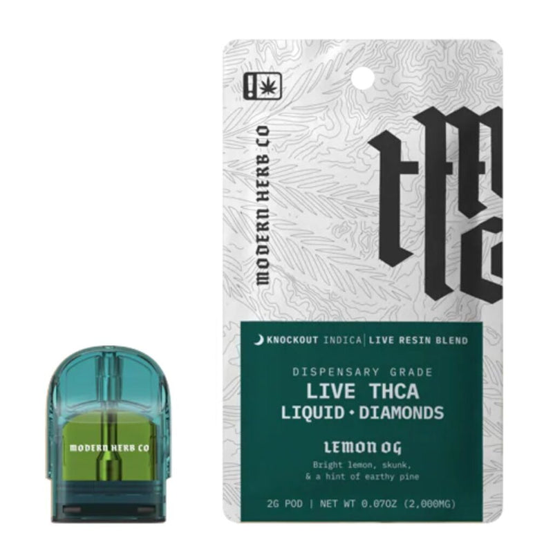 Modern Herb Co THCa Live Resin Liquid Diamonds Pod 2g Best Sales Price - Pod Systems