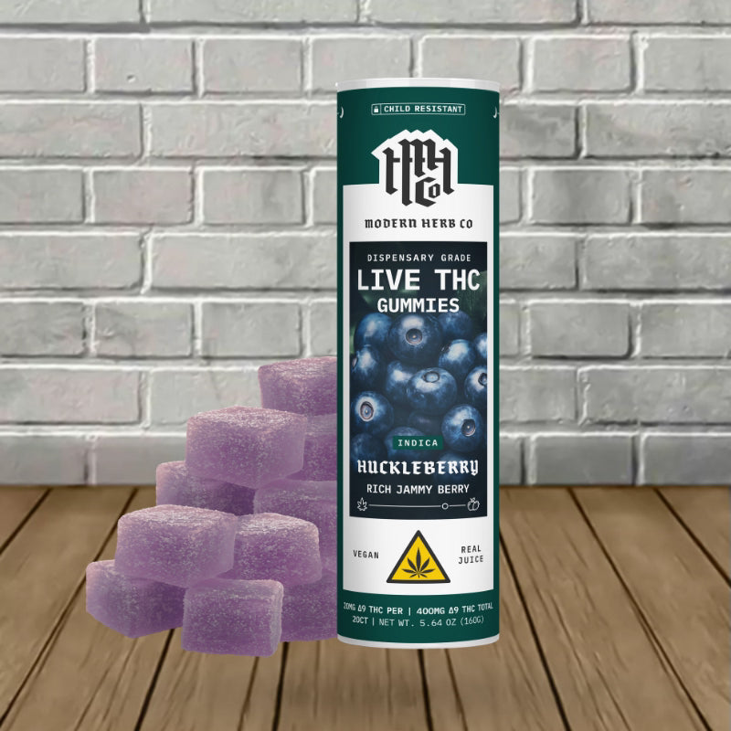 Modern Herb Co Live Resin D9 THC Gummies 20mg