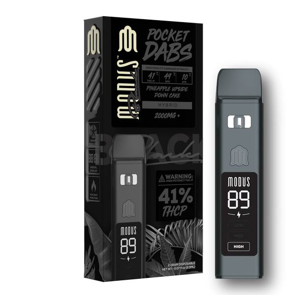 Modus Black Pocket Dabs Vape 2000mg