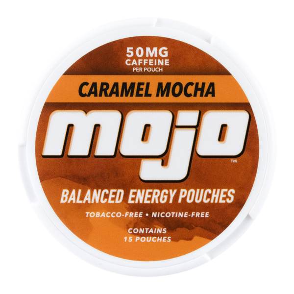 Caramel Mocha Mojo Balanced Energy Caffeine Pouches