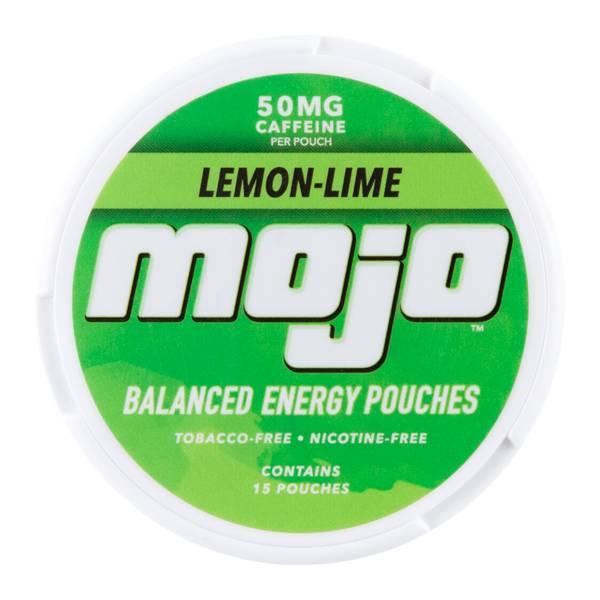 Lemon Lime Mojo Balanced Energy Caffeine Pouches