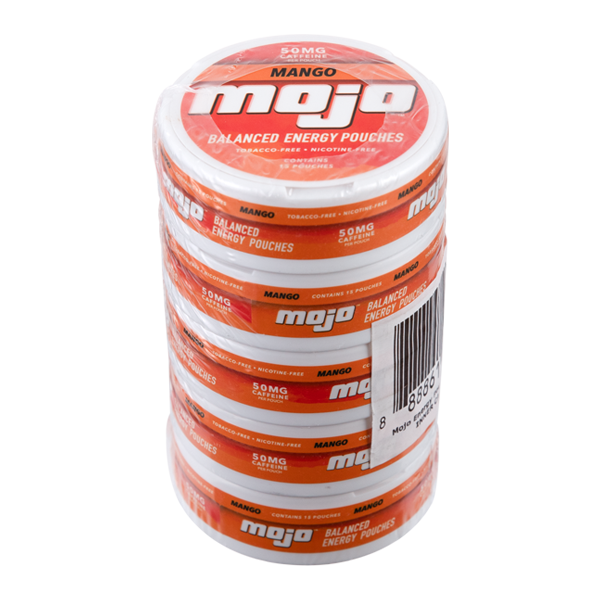 Mango Mojo Balanced Energy Caffeine Pouches