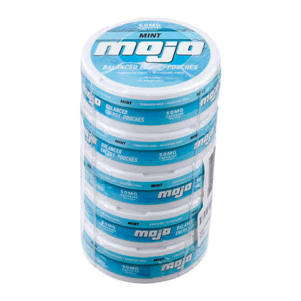 Mint Mojo Balanced Energy Caffeine Pouches