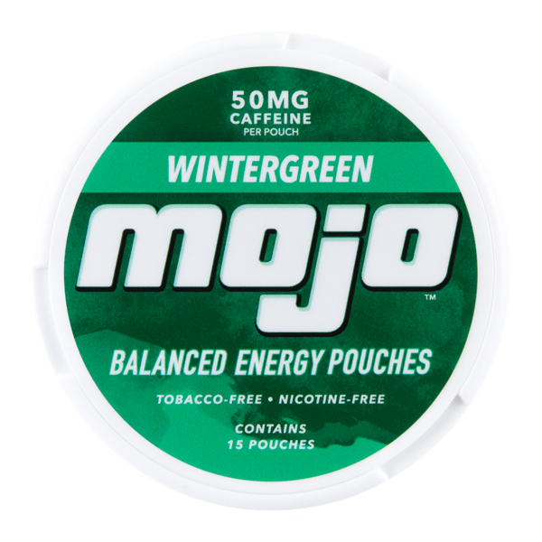 Wintergreen Mojo Balanced Energy Caffeine Pouches