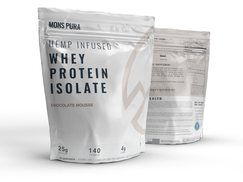 Mons Pura Hemp Infused Protein Powder Best Sales Price - CBD