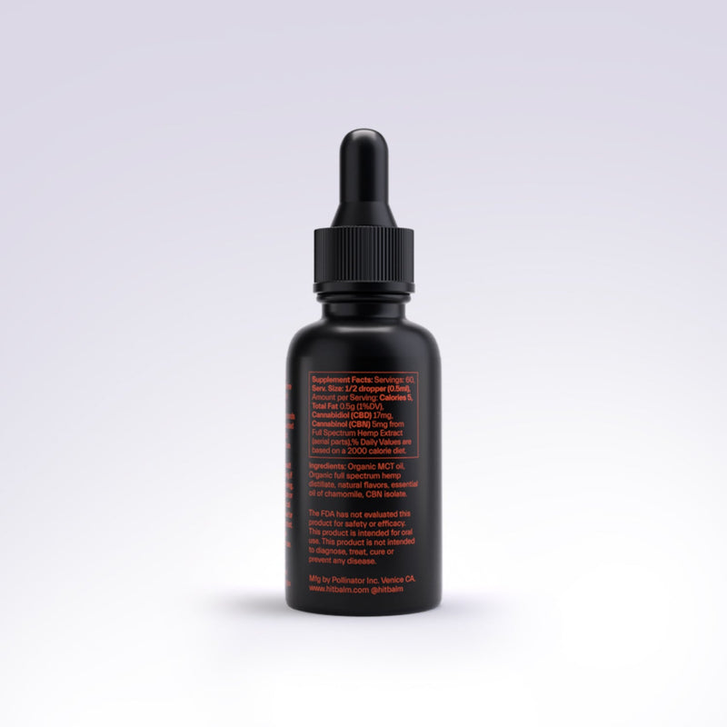 Hit! Moon Drops with Mint + Chamomile for Sleep. Contains 1000mg CBD and 300mg CBN Best Sales Price - CBD