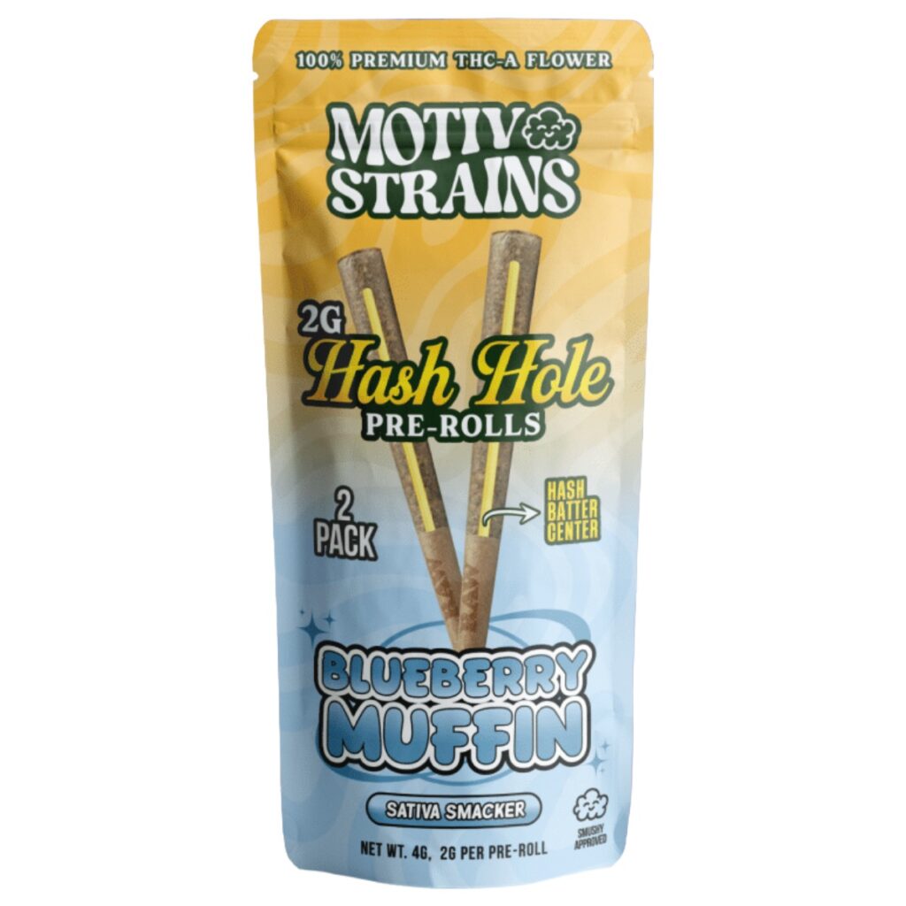 Motiv Strains THCA Hash Hole Pre-Rolls 4g 2pc