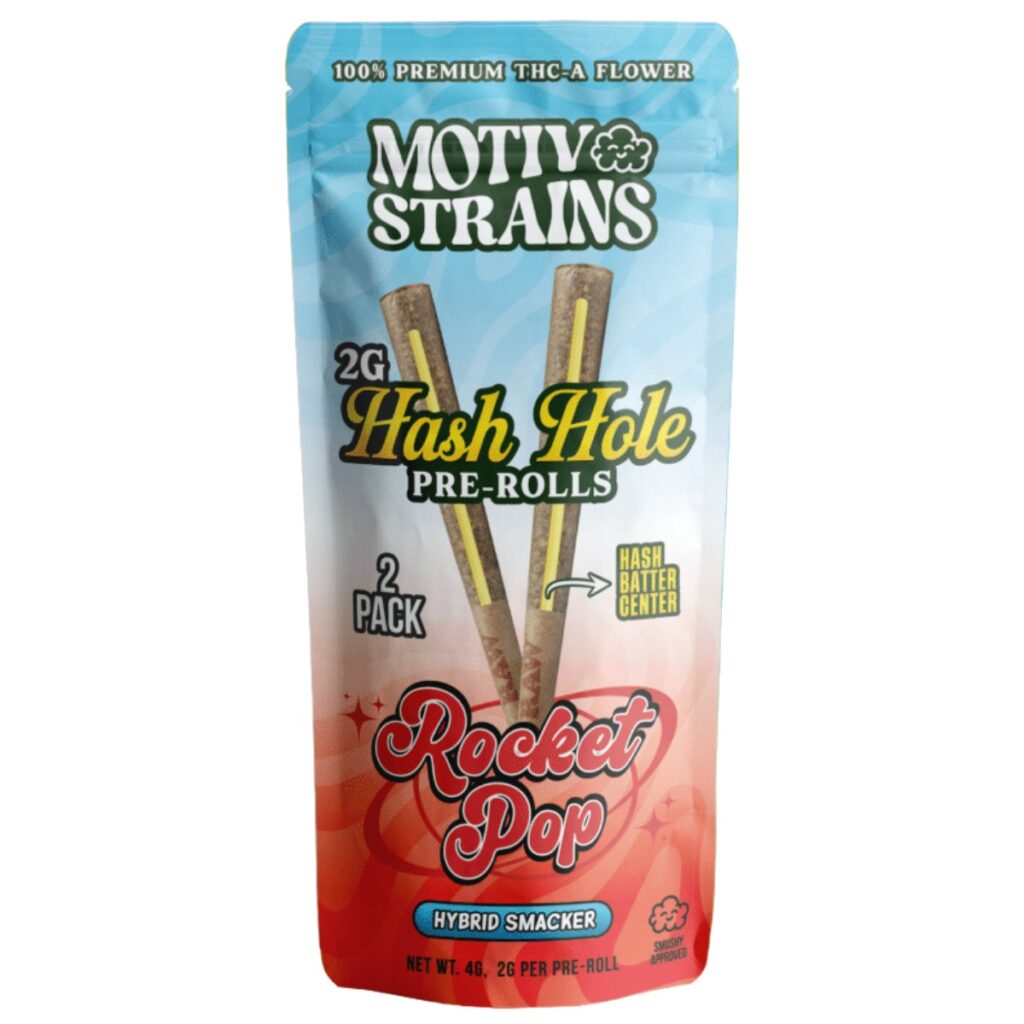 Motiv Strains THCA Hash Hole Pre-Rolls 4g 2pc