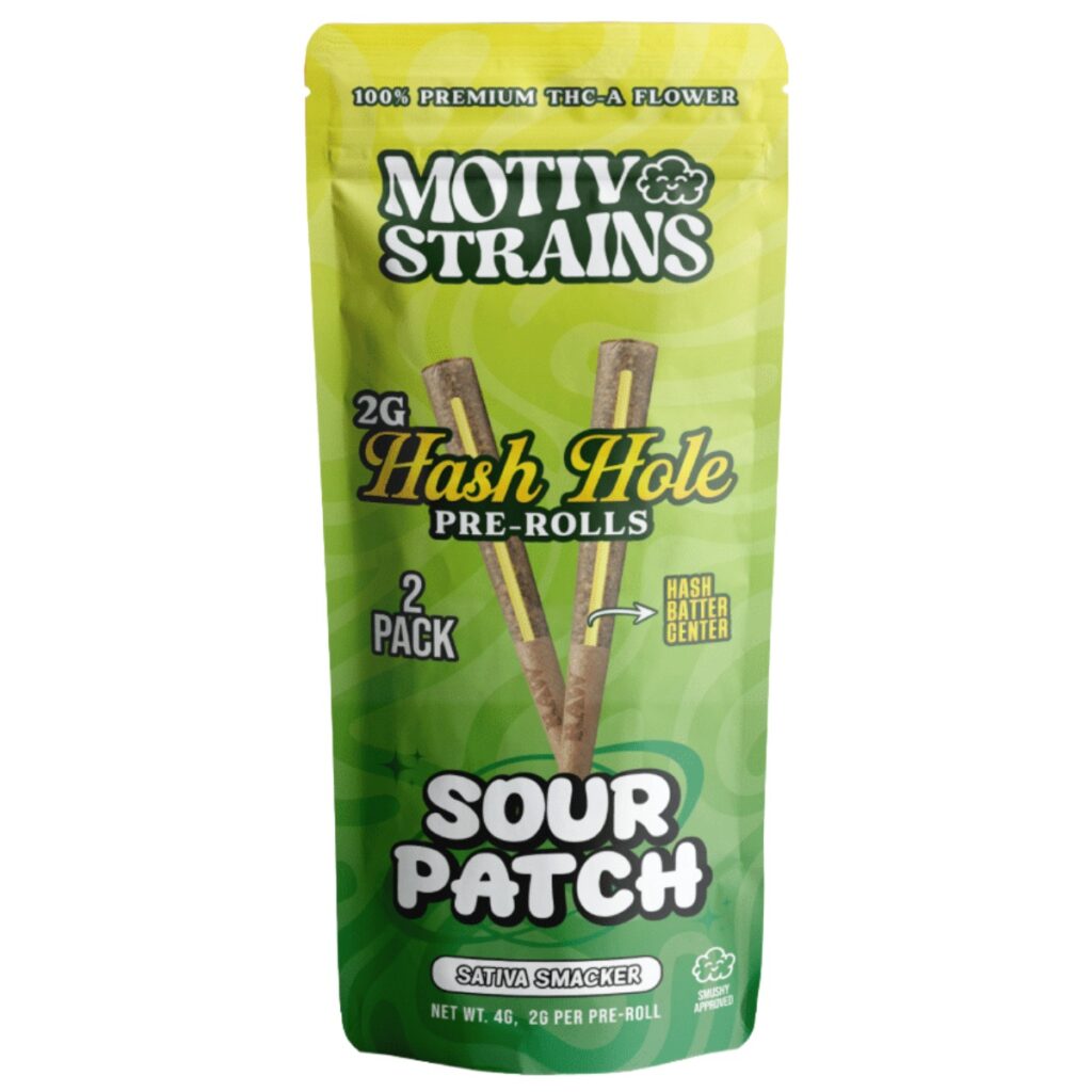Motiv Strains THCA Hash Hole Pre-Rolls 4g 2pc