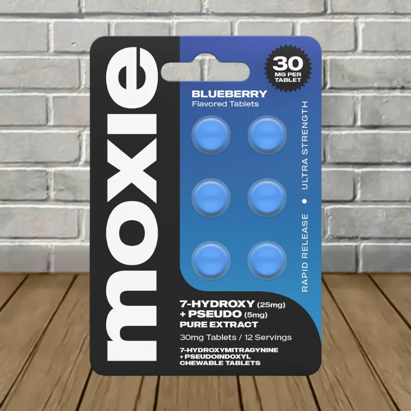 Moxie 7-Hydroxy + Pseudo Tablets Bulk Case Deal