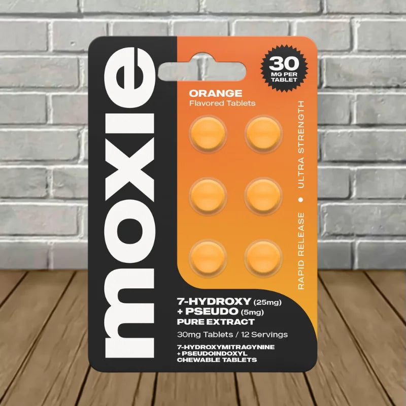 Moxie 7-Hydroxy + Pseudo Tablets Bulk Case Deal