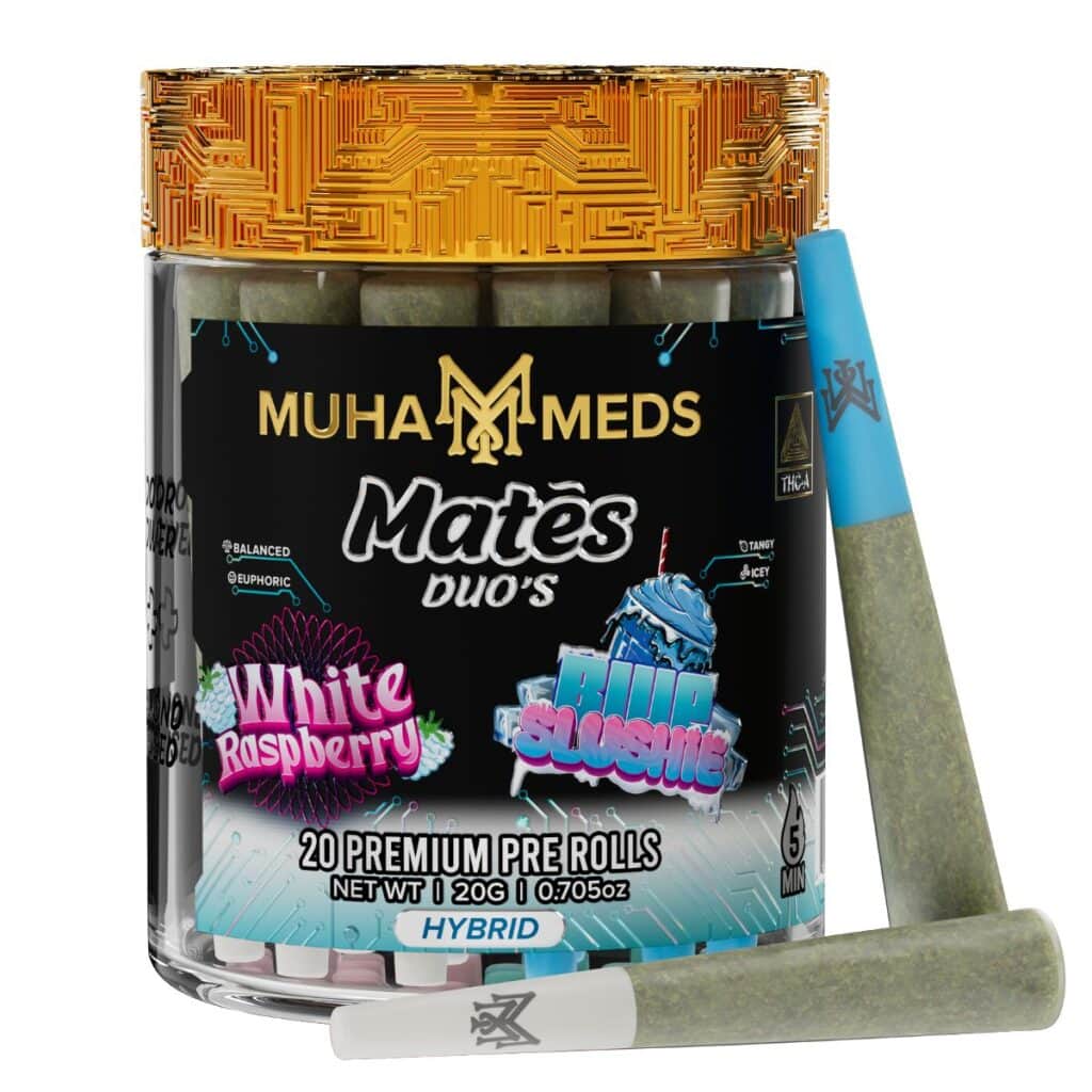 Muha Meds Mates DUO’S THCa Prerolls 20g 20ct