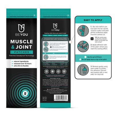 BeYou Muscle & Joint Patches Best Sales Price - CBD
