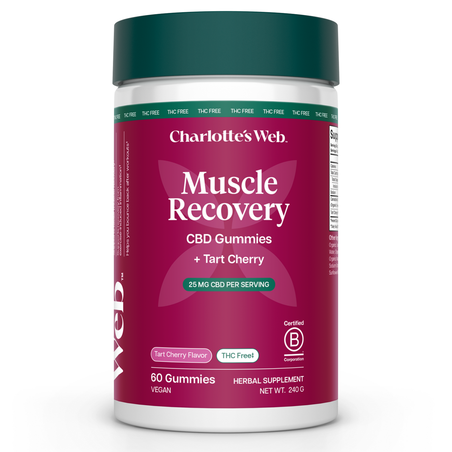 Charlotte's Web Muscle Recovery CBD Gummies