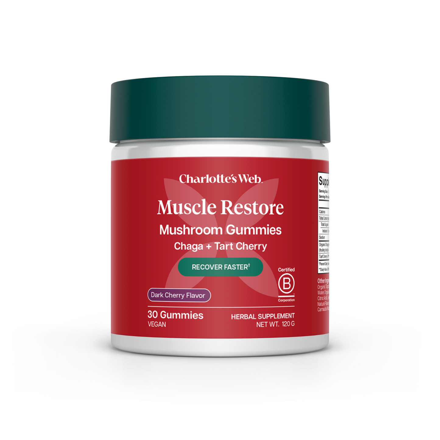 Charlotte's Web Muscle Restore Mushroom Gummies