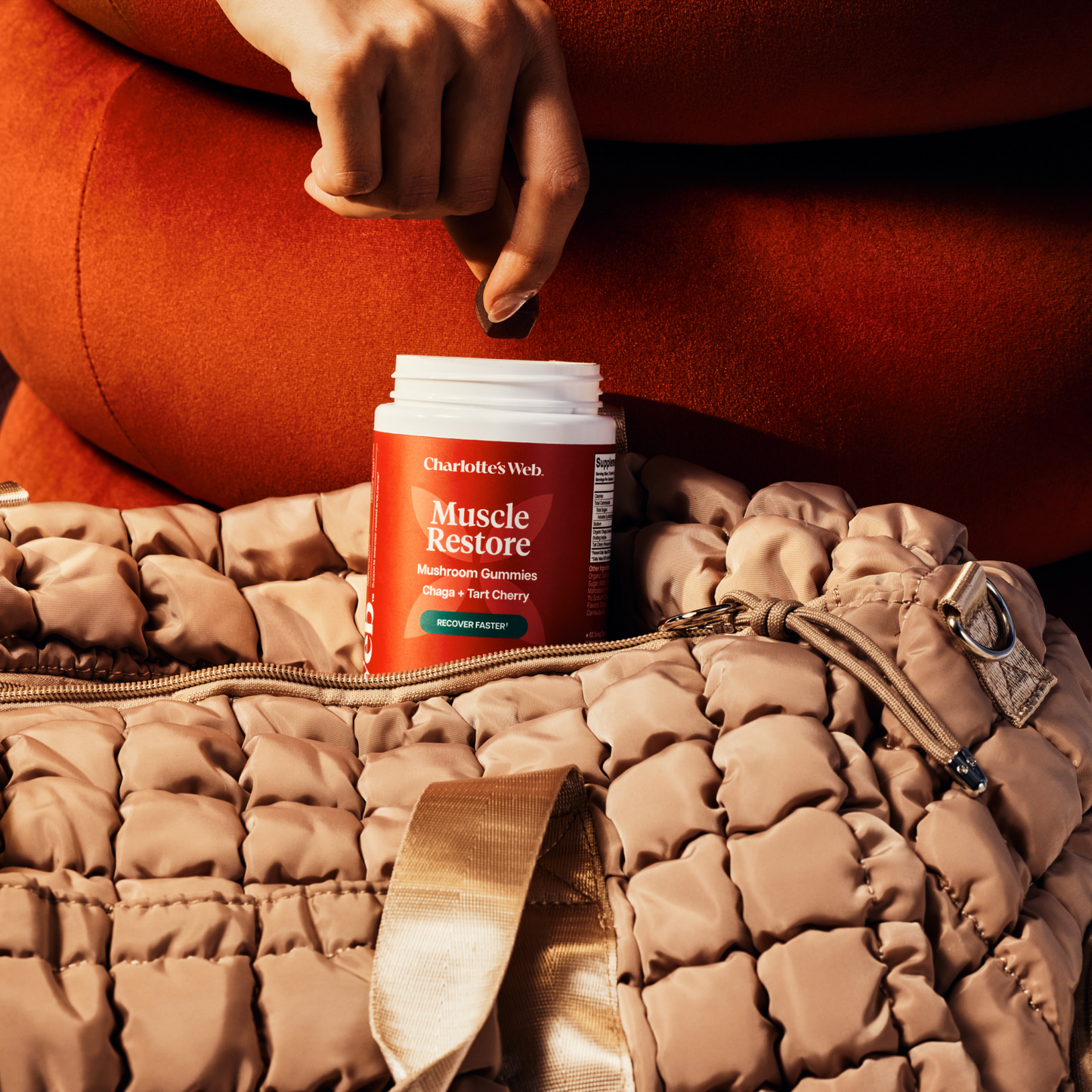 Charlotte's Web Muscle Restore Mushroom Gummies