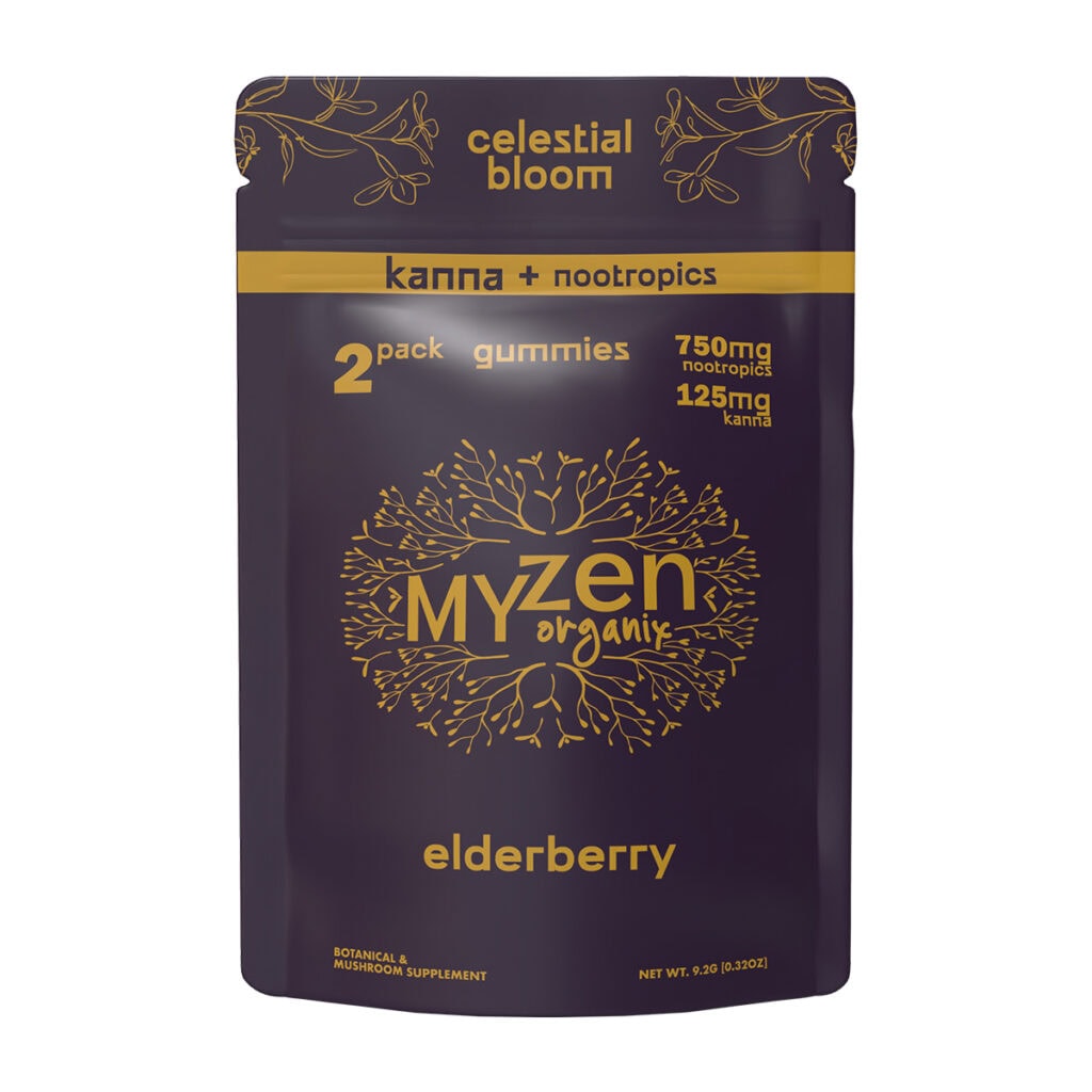 MyZen Organix Celestial Bloom Kanna+ Shroom Edibles 2pk