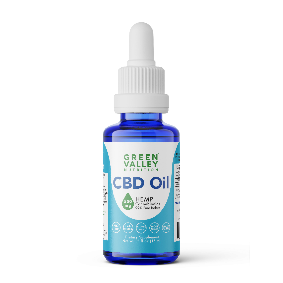 CBD Oil Drops - Original 550mg Best Sales Price - Tincture Oil