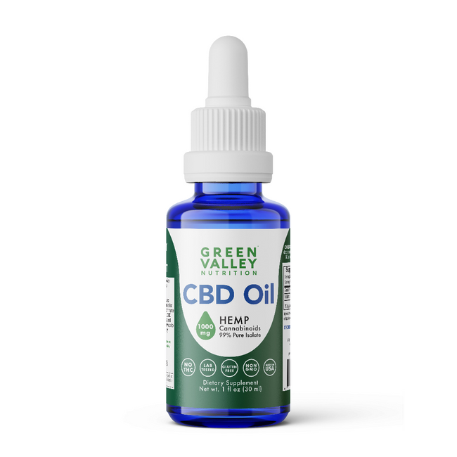 CBD Oil Drops - Original 1000mg Best Sales Price - Tincture Oil
