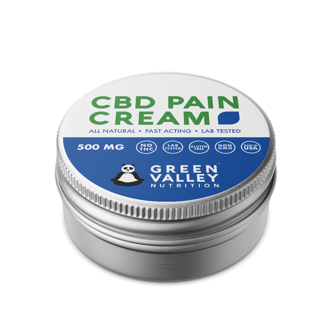 CBD Pain Cream - Medium 500mg Best Sales Price - Topicals