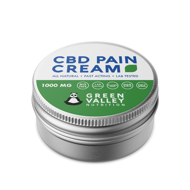 CBD Pain Cream - Large 1000mg Best Sales Price - Topicals