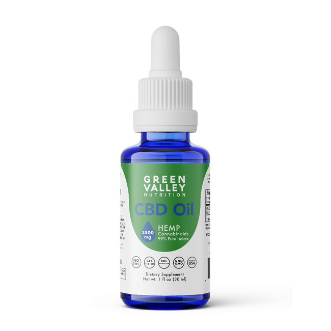 CBD Oil Drops - Extra 3500mg Best Sales Price - Tincture Oil