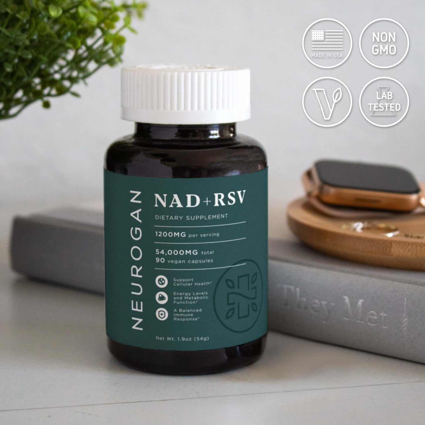 Neurogan Health NAD + Resveratrol Capsules