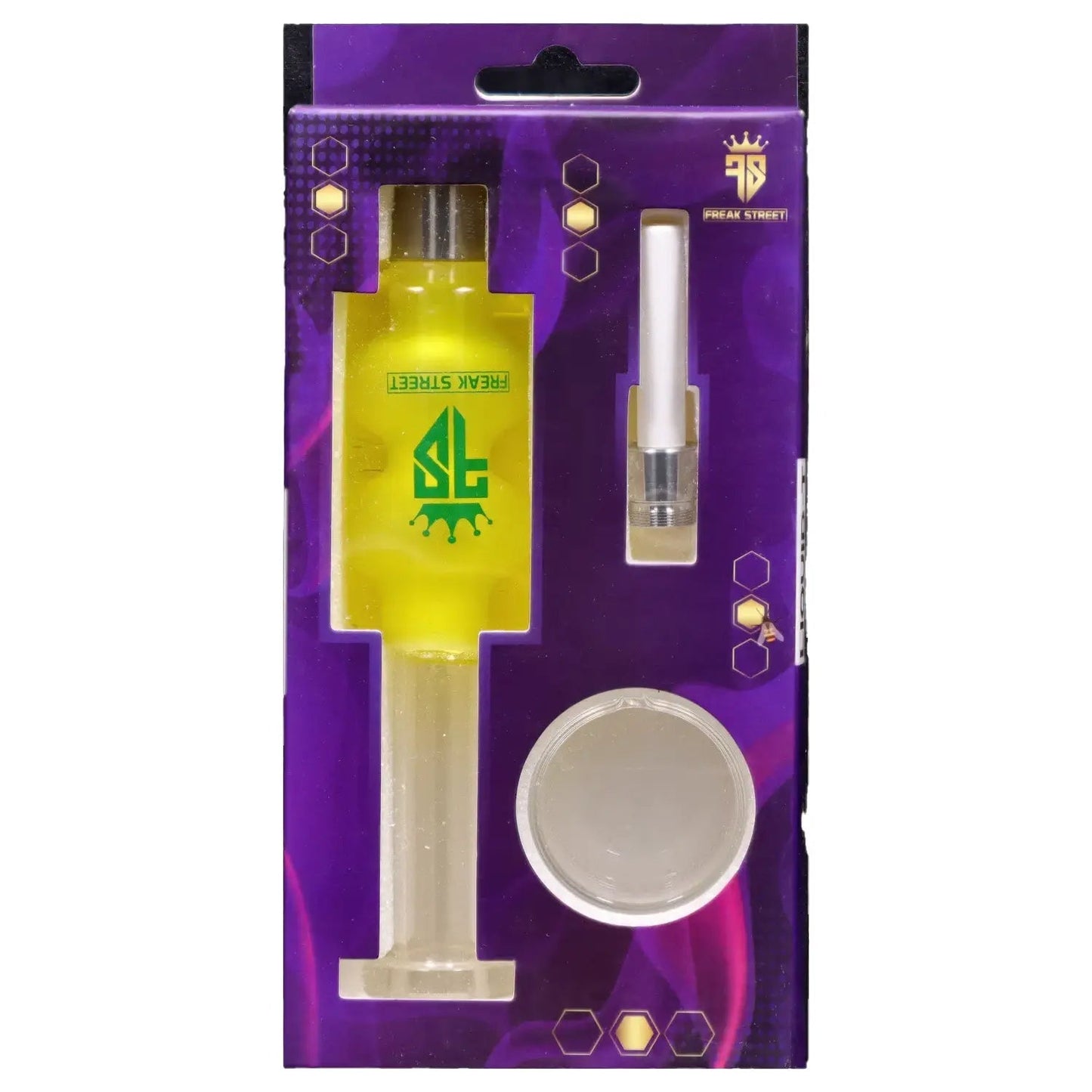 Freak Street Glycerin Nectar Collector with Ceramic Screw Tip - 14mm