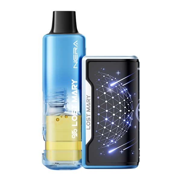 Smoke Free Vape Blue Razz Ice Lost Mary Nera Fullview Kit Review Purple  Edition Vape |