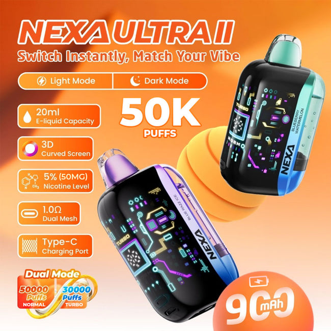 NEXA Ultra ll Disposable (50000 Puffs)
