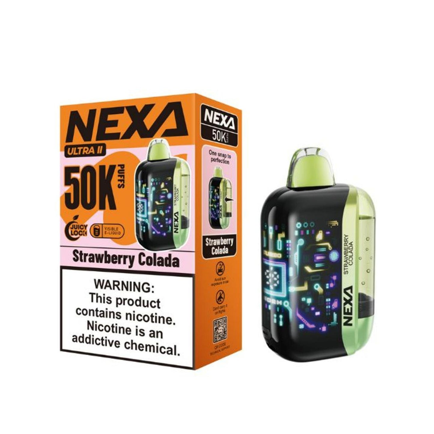 NEXA Ultra ll Disposable (50000 Puffs)