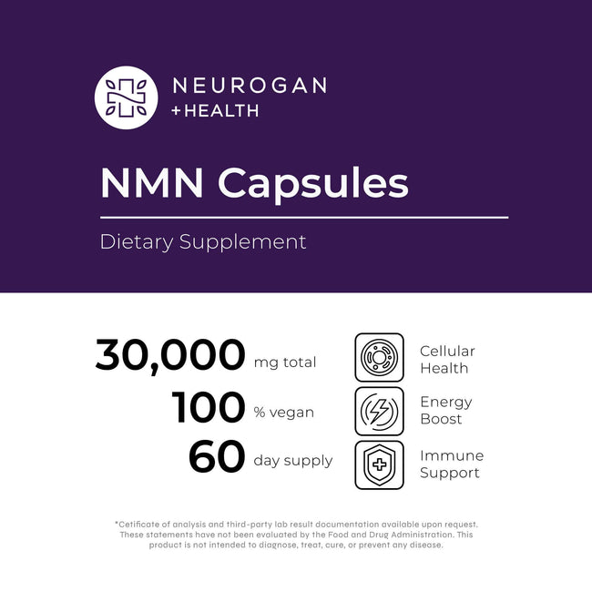 Neurogan Health NMN Capsules 500MG