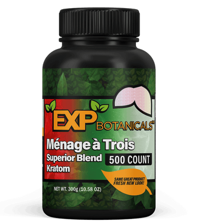 EXP Premium Kratom Blend Capsules Best Sales Price - Edibles