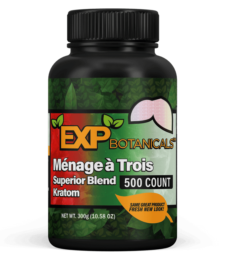 EXP Premium Kratom Blend Capsules Best Sales Price - Edibles