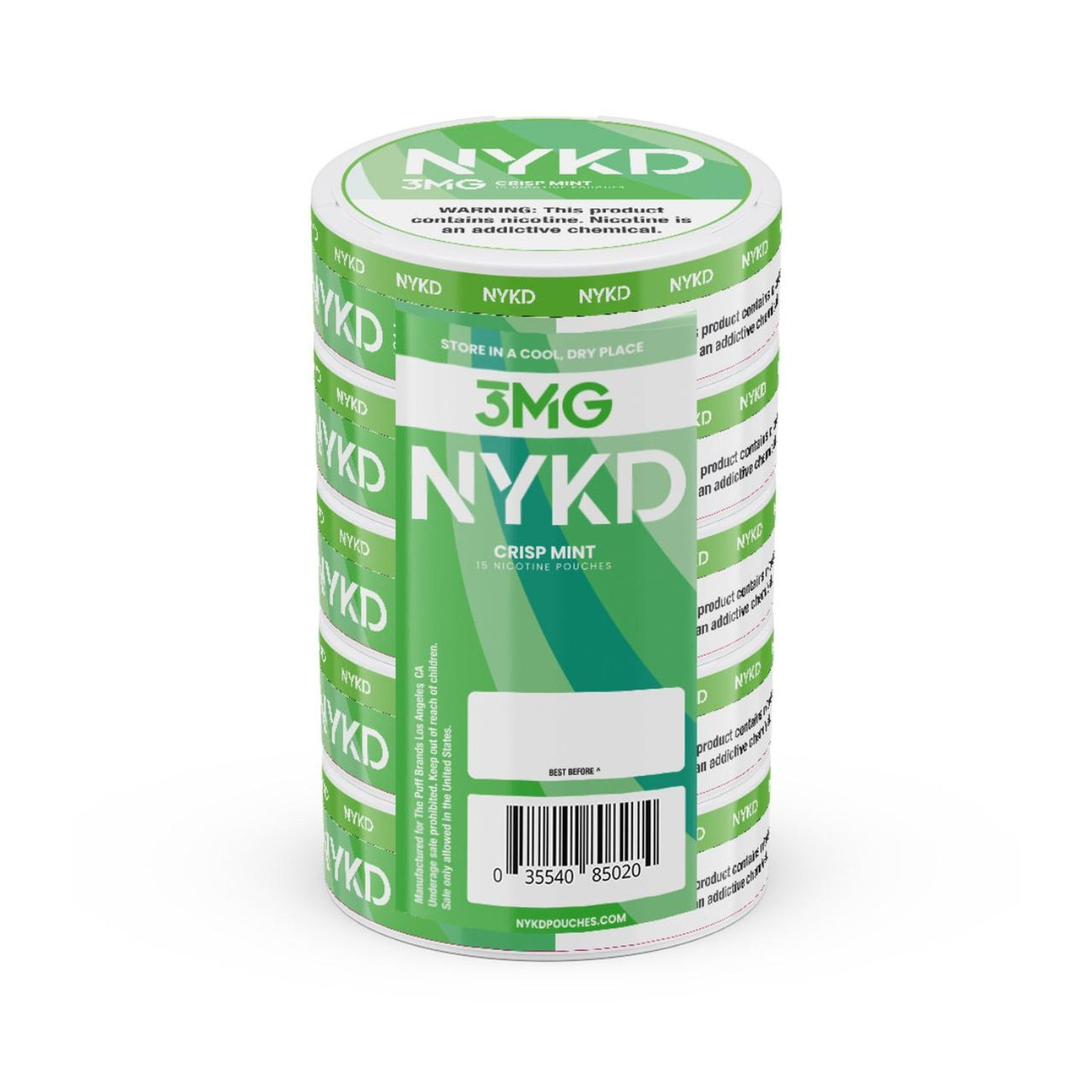 NYKD Nicotine Pouches (Pack of 5)