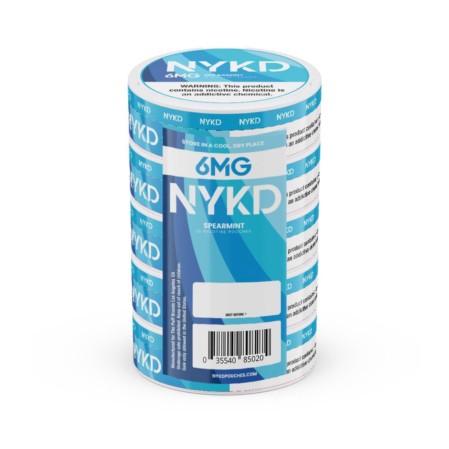 NYKD Nicotine Pouches (Pack of 5)