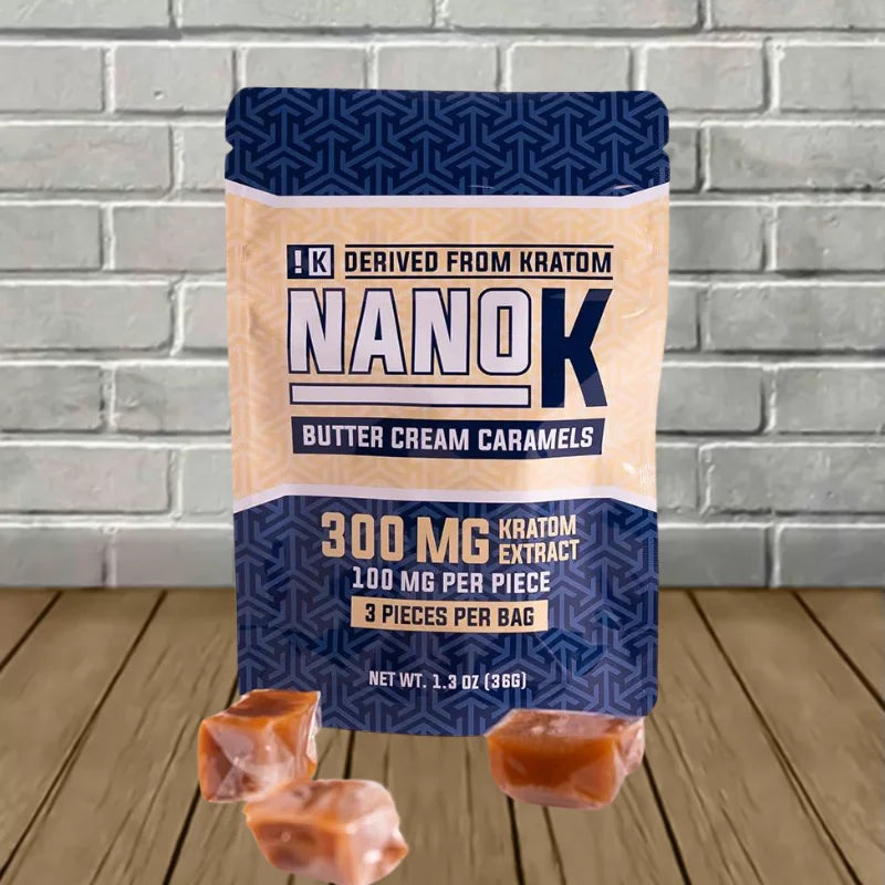 Nano K Kratom Extract Butter Cream Caramels