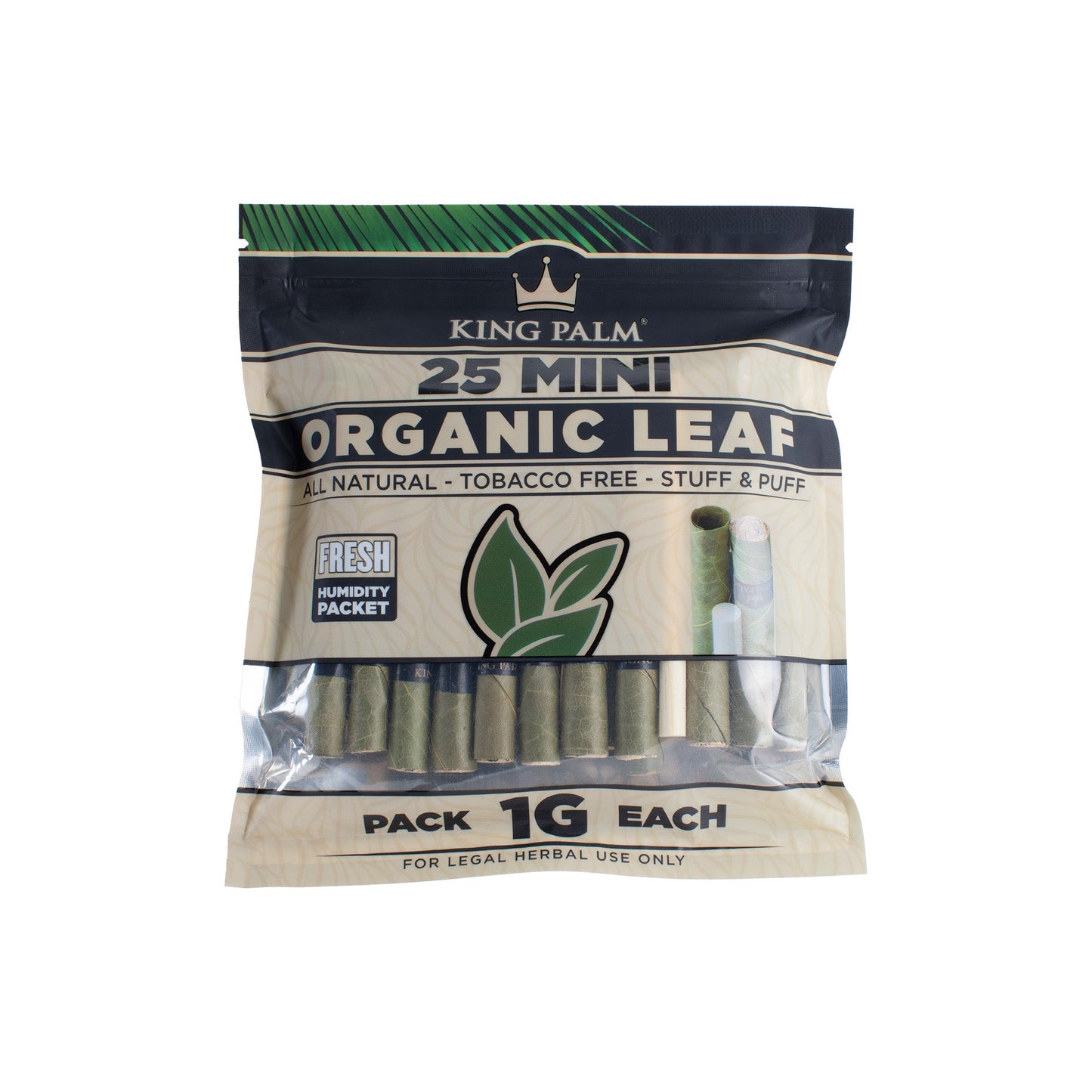 King Palm 25 Mini Rolls