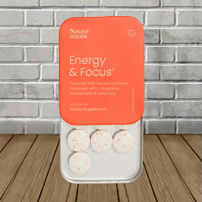Neuro Energy + Focus Mints 12ct