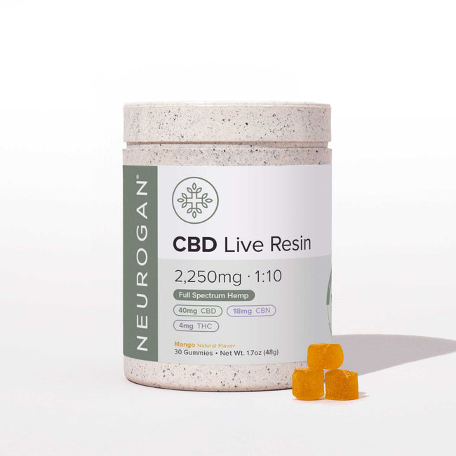 Neurogan Live Resin CBD Gummies