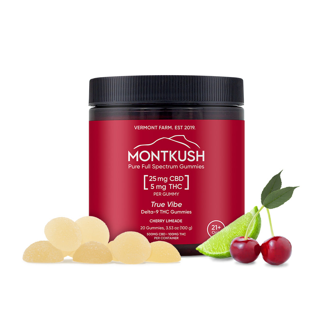 True Vibe Delta-9 THC Gummies - Cherry Limeade
